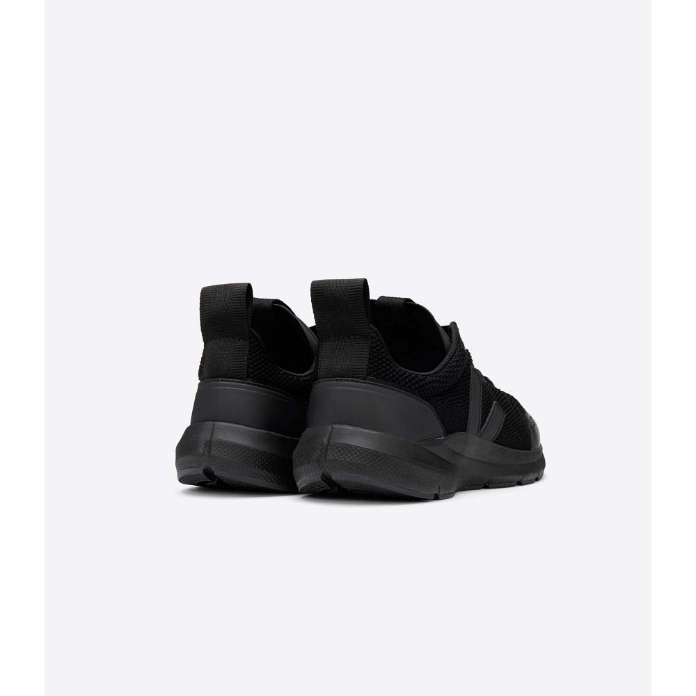 Veja PERFORMANCE RUNNER V-KNIT RICK OWENS Men's Shoes Black | CA 259FDN